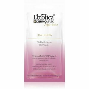 L’biotica DermoMask Night Active Intenzív regeneráló maszk őssejtekkel 12 ml kép