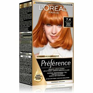 L’Oréal Paris Préférence hajfesték árnyalat 7.4 Mango Copper 1 db kép