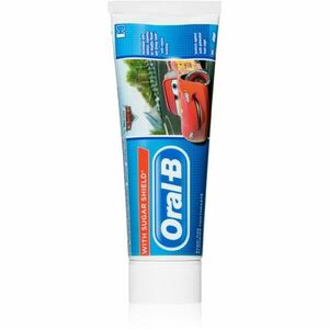 Oral B Kids 3+ Cars fogkrém gyermekeknek 3 éves kortól 75 ml kép