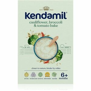 Kendamil Cauliflower, Broccoli & Tomato Bake tejalapú kása brokkolival, karfiollal és paradicsommal 150 g kép