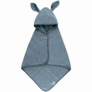 BIBS Kangarooo Hoodie Towel kapucnis törülköző Petrol 65 x 65 cm 1 db kép