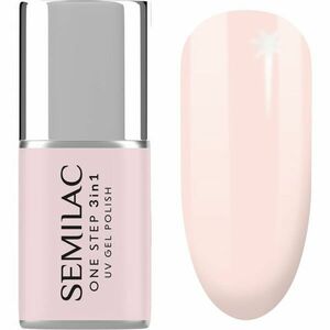 Semilac One Step Hybrid 3in1 géles körömlakk árnyalat S254 Rose Beige 7 ml kép