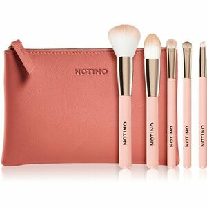 Notino Joy Collection Brush set with pouch Utazó ecsetkészlet táskával kép