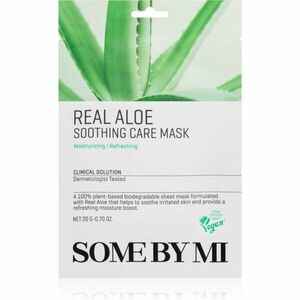 Some By Mi Clinical Solution Aloe Soothing Care Mask nyugtató hatású gézmaszk 20 g kép