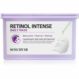 Some By Mi Retinol Intense Daily Mask szövet arcmaszk a ráncok ellen nagy csomagolás 30 db kép