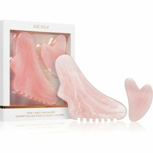 Zoë Ayla Face & Body Gua Sha Set masszázs szegédeszköz(arcra és testre) kép