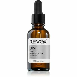 Revox B77 Just Alpha Arbutin 2% + HA élénkítő szérum az arcra és a nyakra 30 ml kép