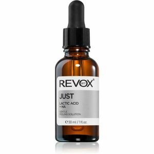 Revox B77 Just Lactic Acid + HA feszesítő hámlasztó szérum az arcra és a nyakra 30 ml kép