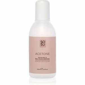 SOSU Cosmetics Gone Girl Acetone körömlakklemosó 150 ml kép