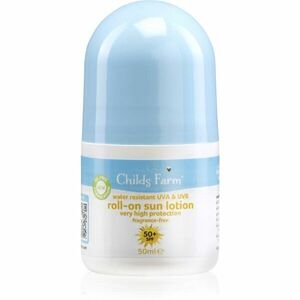 Childs Farm Roll On Sun Lotion napozó krém roll-on SPF 50+ 50 ml kép