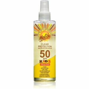 Malibu Clear Protection védő spray SPF 50 gyermekeknek 250 ml kép