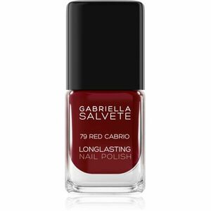 Gabriella Salvete Longlasting Enamel hosszantartó körömlakk magasfényű árnyalat 79 Red Cabrio 11 ml kép