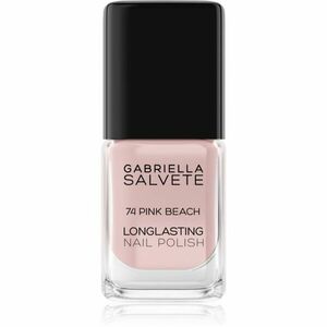 Gabriella Salvete Longlasting Enamel hosszantartó körömlakk magasfényű árnyalat 74 Pink Beach 11 ml kép