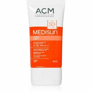 ACM Medisun vízálló napozó krém az arcra SPF 50+ 40 ml kép