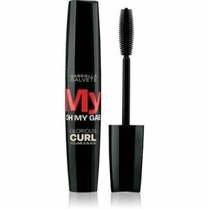 Gabriella Salvete Oh My Gab! My Curl dúsító és göndörítő szempillaspirál árnyalat Black 14 ml kép