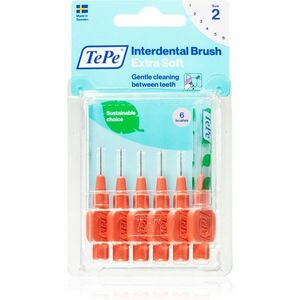 TePe Interdental Brush Extra Soft fogköztisztító kefék 0, 5 mm 6 db kép