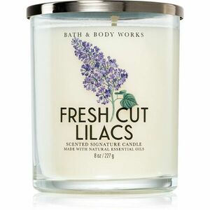 Bath & Body Works Fresh Cut Lilacs illatgyertya 227 g kép