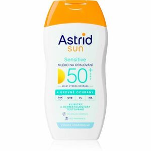 Astrid Sun Sensitive napozótej SPF 50+ magas UV védelemmel 150 ml kép