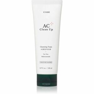 ETUDE AC Clean Up Cleansing Foam tisztító hab problémás és pattanásos bőrre 150 ml kép