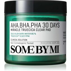 Some By Mi AHA∙BHA∙PHA 30 Days Miracle tisztító vattakorong problémás és pattanásos bőrre 70 db kép