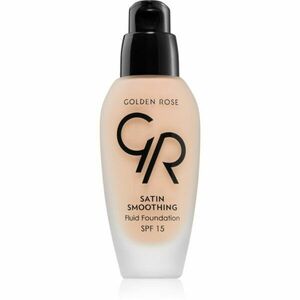 Golden Rose Satin Smoothing tartós folyékony alapozó SPF 15 árnyalat 27 34 ml kép