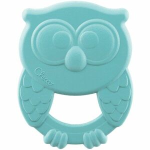 Chicco Eco+ Owly Teether rágóka Blue 3 m+ 1 db kép