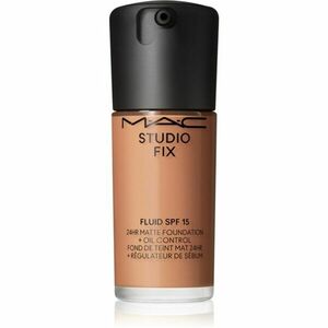 MAC Cosmetics Studio Fix Fluid SPF 15 24HR Matte Foundation + Oil Control mattító alapozó SPF 15 árnyalat NW30 30 ml kép