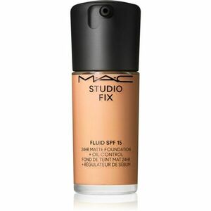 MAC Cosmetics Studio Fix Fluid SPF 15 24HR Matte Foundation + Oil Control mattító alapozó SPF 15 árnyalat NW18 30 ml kép