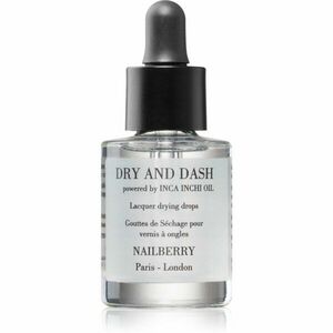 NAILBERRY Dry and Dash Lacquer Drying Drops körömlakk szárító cseppek 11 ml kép