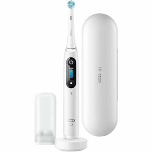 Oral B iO8 elektromos fogkefe White Alabaster 1 db kép