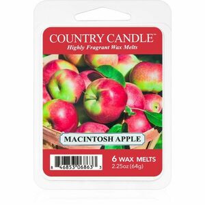 Country Candle Macintosh Apple illatos viasz aromalámpába 64 g kép