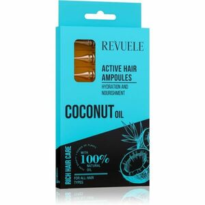 Revuele Coconut Oil Active Hair Ampoules szérum a hajra a táplálásért és hidratálásért 8x5 ml kép