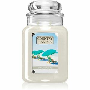 Country Candle Sand & Santal illatgyertya 737 g kép