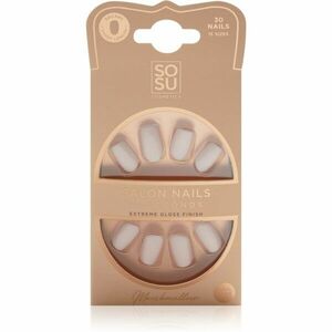 SOSU Cosmetics Salon Nails műköröm árnyalat Marshmallow 30 db kép