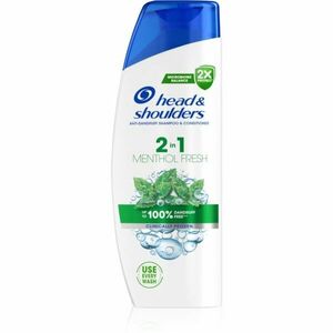 Head & Shoulders Menthol Fresh 2in1 sampon és kondicionáló 2 in1 korpásodás ellen 330 ml kép