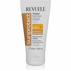 Revuele Sunprotect Tinted Face Cream színező védő krém SPF 50+ árnyalat Golden Tint 50 ml kép