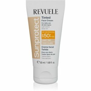 Revuele Sunprotect Tinted Face Cream színező védő krém SPF 50+ árnyalat Light Tint 50 ml kép