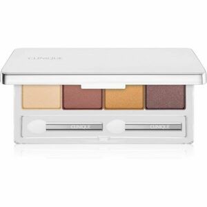 Clinique All About Shadow™ Quad szemhéjfesték paletta árnyalat Morning Java - Shimmer 3, 3 g kép