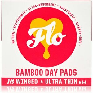 FLO Bamboo Day Pads egészségügyi betétek nappal 16 db kép