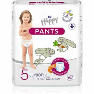 Bella Baby Happy Pants Size 5 Junior eldobható nadrágpelenkák 11-18 kg 22 db kép