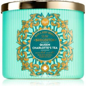 Bath & Body Works Bridgerton Queen Charlotte's Tea illatgyertya 411 g kép