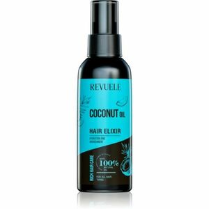 Revuele Coconut Oil Hair Elixir öblítést nem igénylő elixír a hajformázáshoz, melyhez magas hőfokot használunk 120 ml kép