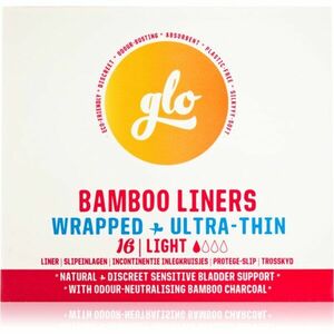 FLO GLO Bamboo Liners tisztasági betétek Light 16 db kép