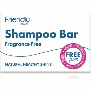 Friendly Soap Natural Shampoo Bar Fragrance Free természetes szappan hajra 95 g kép