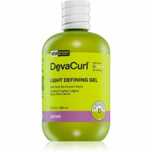 DevaCurl Light Defining Gel styling gél az alakért és formáért 355 ml kép