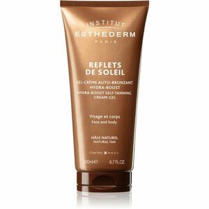 Institut Esthederm Reflets De Soleil Hydra-Boosst Self-Tanning Cream-Gel önbarnító zselé arcra és testre 200 ml kép