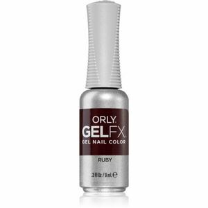 Orly Gelfx Gel gél körömlakk UV / LED-es lámpákhoz árnyalat Ruby 9 ml kép