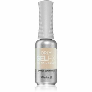 Orly Gelfx Gel gél körömlakk UV / LED-es lámpákhoz árnyalat Snow Worries 9 ml kép