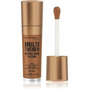 Rimmel Multi-Tasker Better Than Filters ragyogást adó primer egységesíti a bőrszín tónusait árnyalat 007 Deep 30 ml kép