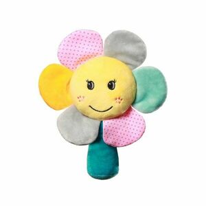 BabyOno Have Fun Velour Rattle csörgő Rainbow Flower 1 db kép